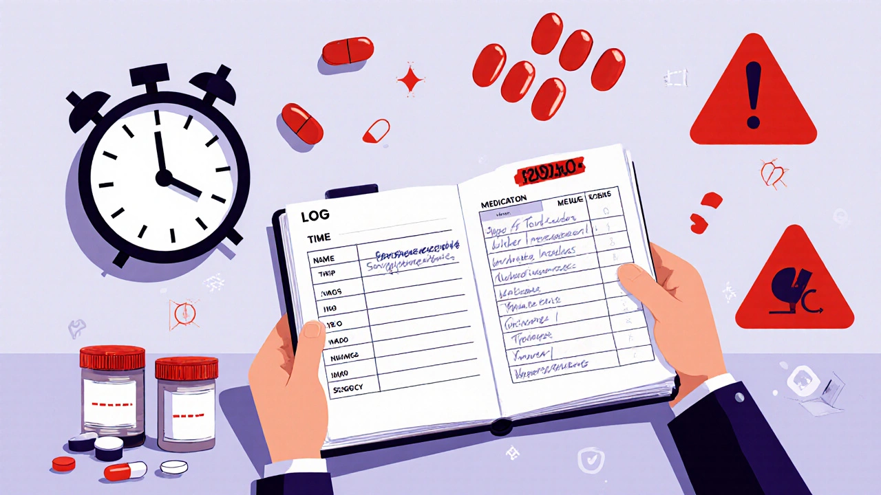 How to Use a Medication Log to Prevent Overdose Errors