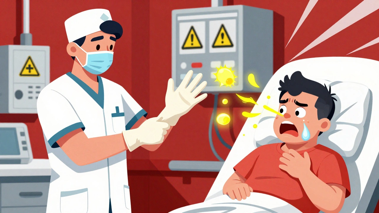 Latex Allergy: Cross-Reactivity and Workplace Management