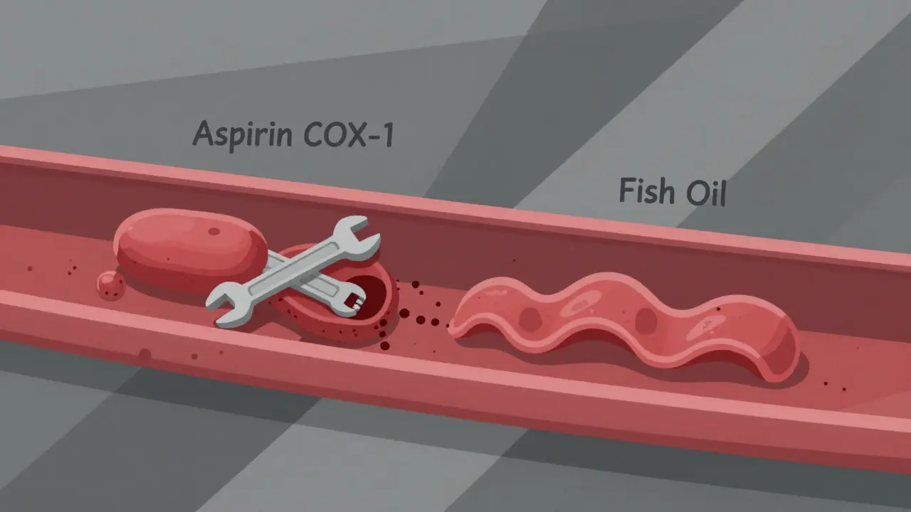 Fish Oil and Aspirin: Do They Really Thin Your Blood Together?