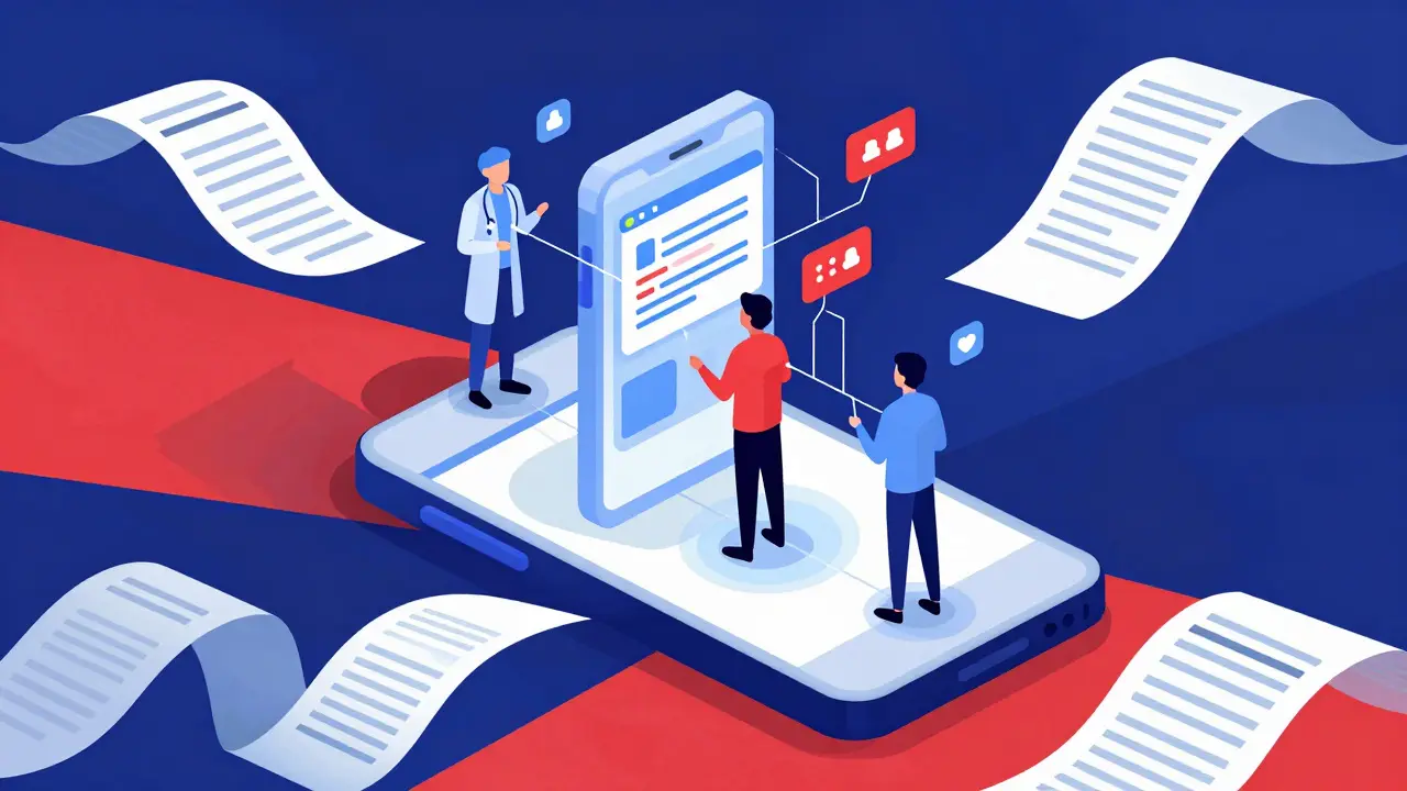 Digital health tracking connecting patients between medical appointments